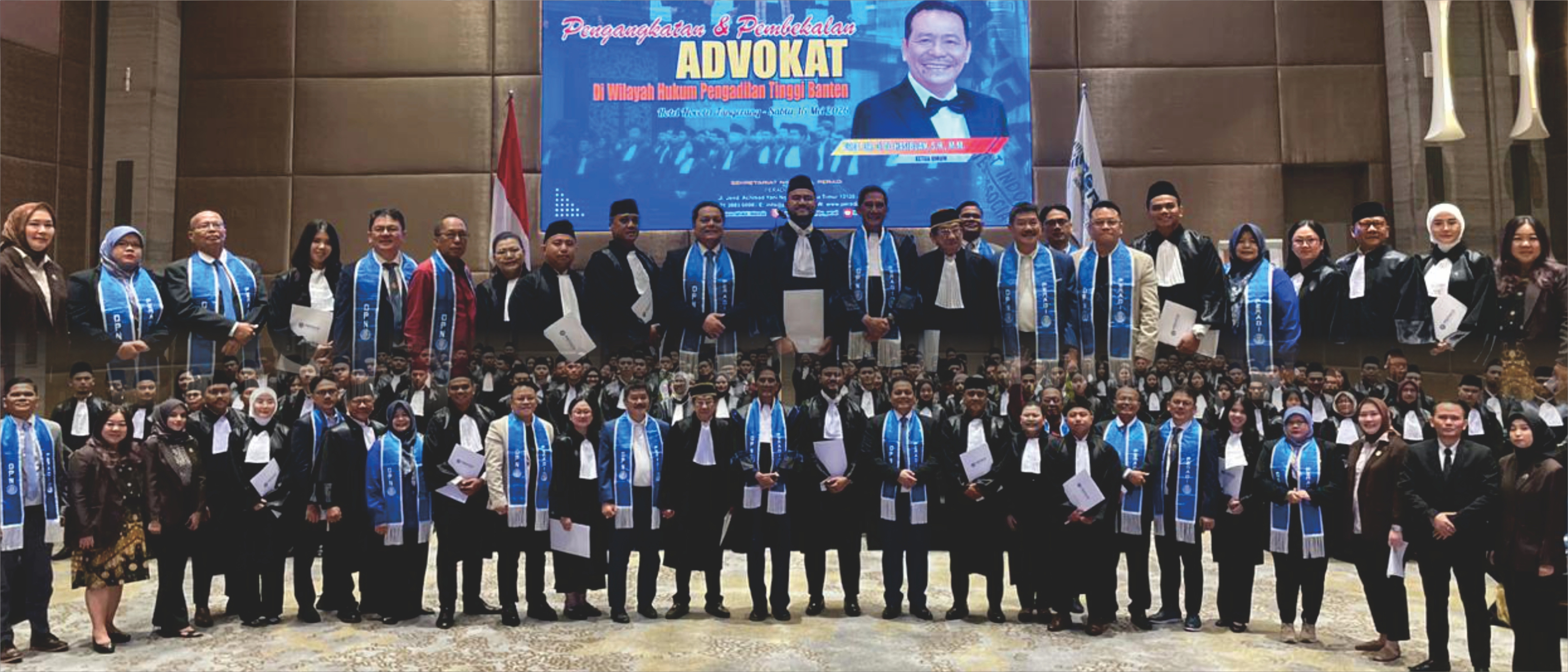 Pengangkatan 222 Advokat baru di Wilayah PT Banten - 16 Mei 2026